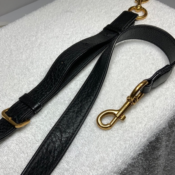 Marc Jacobs Large Leather Nomad Recruit Saddlebag Crossbody - Picture 9 of 16